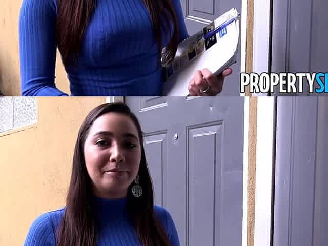 Propertysex Beautiful Agent With Nice Tits And Ass Fucks New Client
