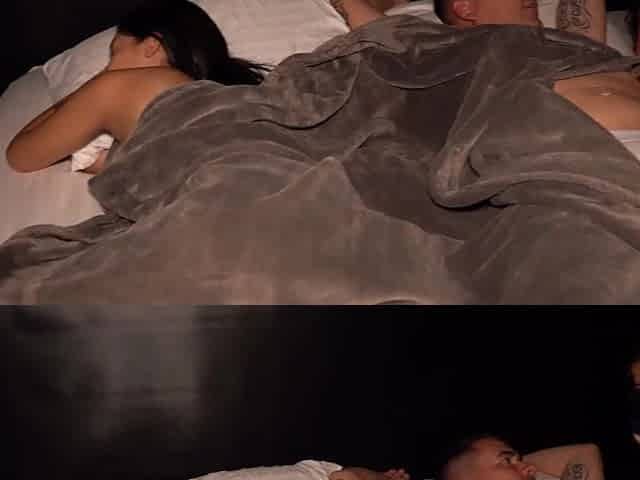Cuckold wife! Spouse and neighbour with large melons screw behind her back