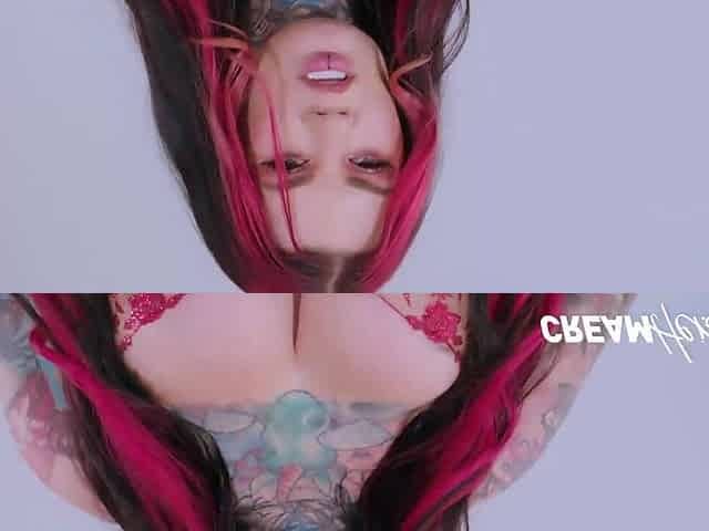 Curvy Tattooed Sabien Demonia Takes A Large Weenie Unfathomable Inside Her Vagina