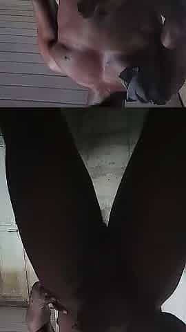 Night show of cum load widening milk