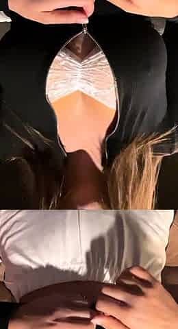 Delirious brunette whore riding big cock hardcore