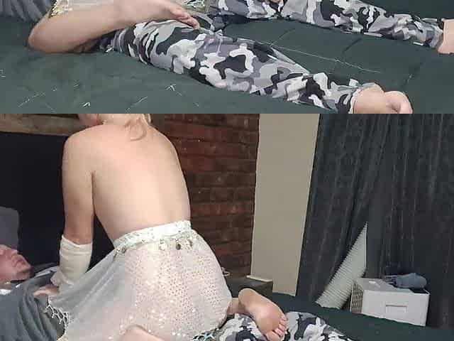 Golden-haired love to use a penis