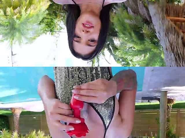 Alice Thunder Fill Her Holes With Butt Plug And Cock