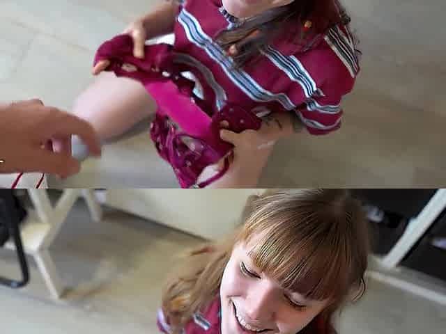 Girlfriend Helps Boyfriend Jerk Off !!