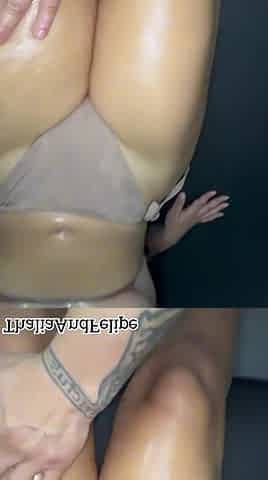 Ardent sex ends with sperm on her large breasts thalia restrepo-felipe romero