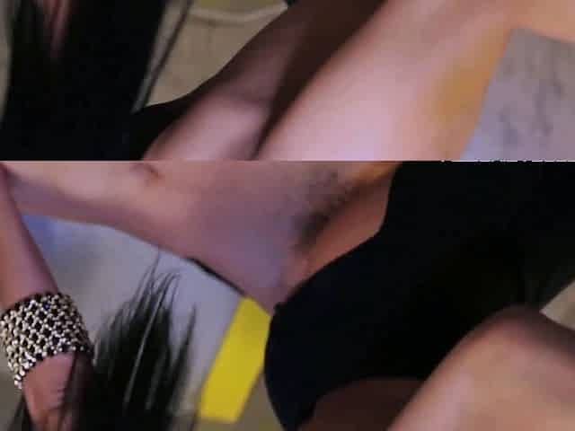 Dark haired amateur blowjob and handjob in fake taxi