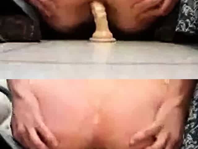 Mature Anal Play on Webcam