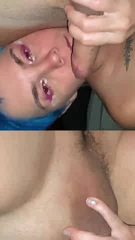 She Sucks My Cock and Licks My Balls Like a Candy
