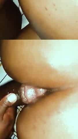 She Wanted to Try Anal but My Dick Was Too Big for Her Super-tight Anal, She Managed It at the End