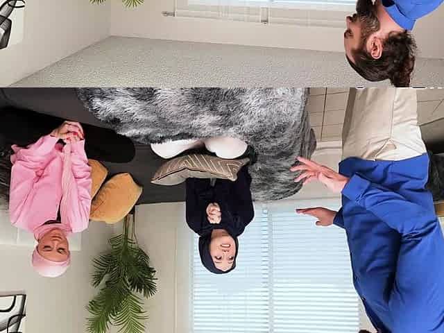 Hijab Babes Jade and Ruby Suck and Fuck Brads Big Cock