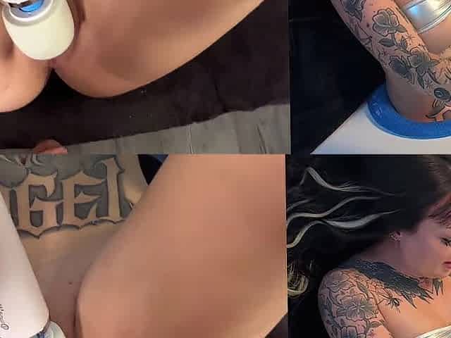 Female GloryHole - Tatted College Playgirl - Millie Millz X Teddy Tarantino