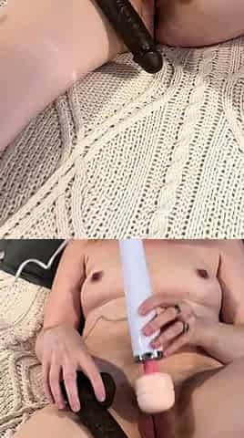 hot amateur blonde close up masturbation HD