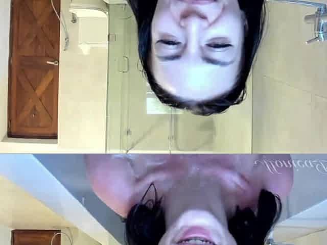 Goddess Bathing Naked, Masturbation with a Dildo, Orgasm