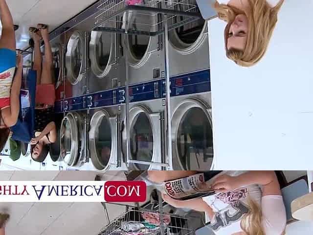 Four Honeys in the Laundry with One Stud is a Party!