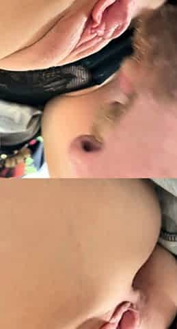Pussy licking amateurs finger