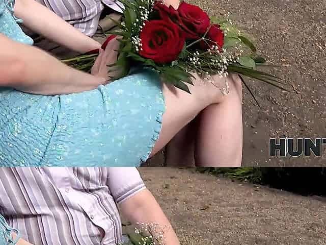 HUNT4K. Playgirl likes sensual enjoyment so that babe easily tempts old husbands ally