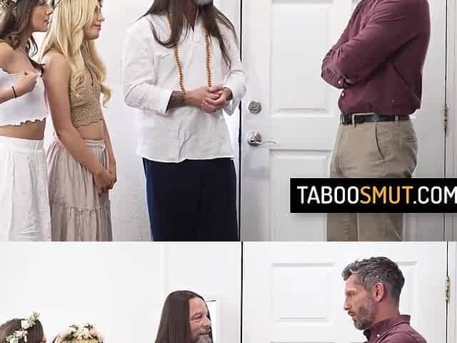 Teen stepdaughters and their perv stepfathers get over hereto sex cult