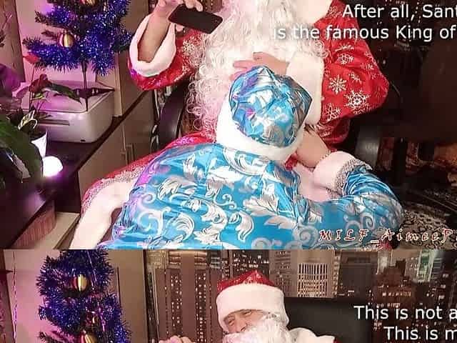 Santa Claus and Snow Maiden Are Fucking in the Name of Saving the World in the Coming Year!