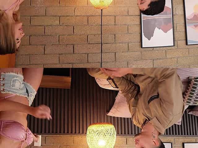 Electrician Charges Beautiful Blonde for His Services