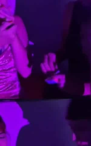 Candy Crush, Queen Kimi, Von Poison and Luna Olvr Smoking with Their Feet, Stripping and Kissing