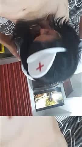 The Slut Nurse Gives Me an Oral, and I Fuck Her Until I Fill Her Pussy with Milk