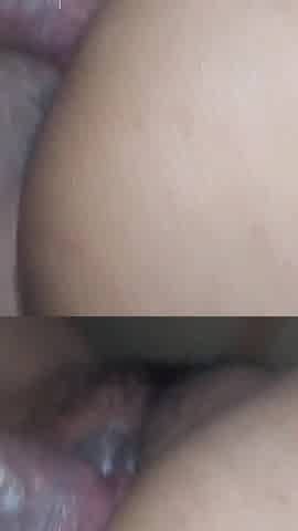 My Wife Gets Fucked by Pussy Very Hard Doggy Style! I Shared It and She Herself Likes to Stick My Friend's Cock in