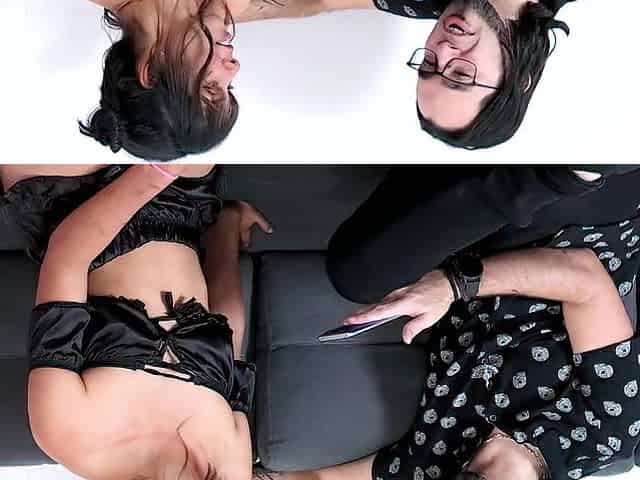 The porn casting of petite small latin chick Cindy Luna! .5" tall!