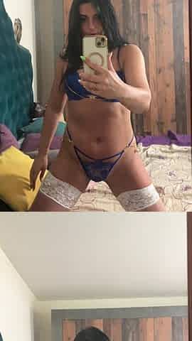Thong & Bra Mirror Tease - Soft, Slow, Seductive