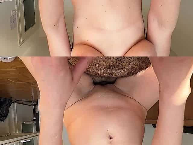 My wife smokes and screws me in cowgirl position. Homemade POV