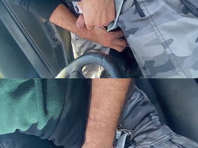 UNFAITHFUL ORAL PLEASURE IN THE CAR - HOW WELL MY CO-WORKER SUCKS PENIS
