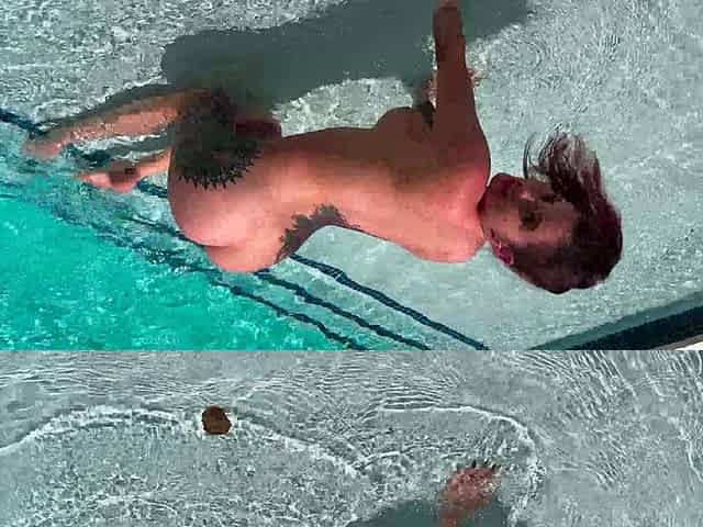 Busty Babe Maddy May Gets Fucked Poolside by Big Dick Jmac