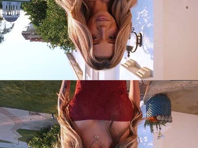 Outdoor JOI Tease With Petite Blondie Ava Amira
