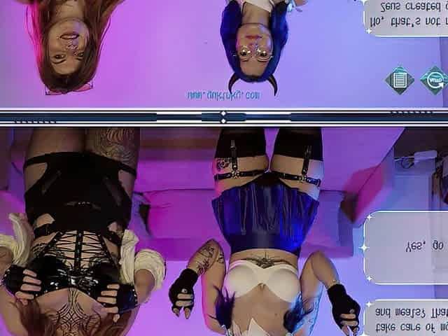 Control those two cuties in a movie game - manga IRL Nutaku amateur french hirsute ecosplay hentai