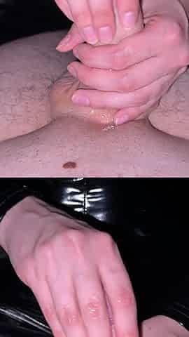 Latex Masturbation