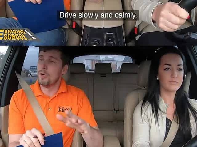 Gets A Facial For Her License With Zuzu Sweet And Kristof Cale