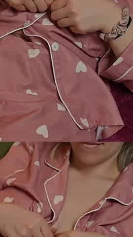 Horny Stepsis in Cute Pajamas Ruined My Orgasm with Her Small Feet