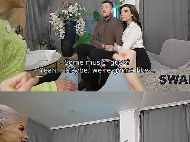 SWAP4K. A giant weenie drilled two Colombian beauties in a exchange wives