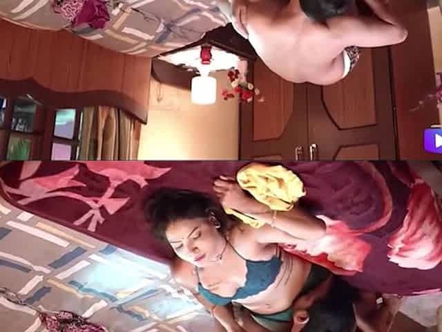 Indian hot MILF impassioned erotic scene