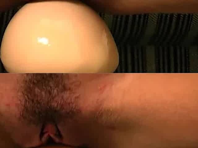 This babe rides a big vibrator and that guy holds her taut and watches until that babe screams.