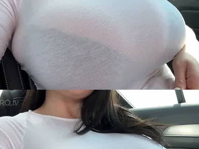 Busty Ema POV Fuck Me on The Backseat