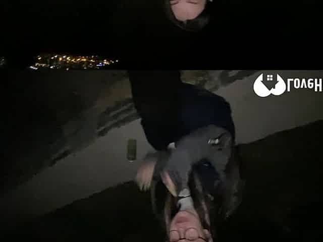 Nerdy babe gets plowed in the park