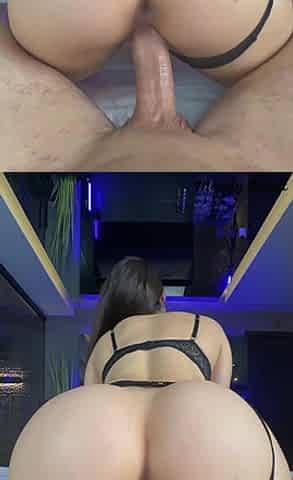 POV Anal Creampie Cowgirl Anal and Twerking on the His Cock Until He Fills My Ass with Milk!