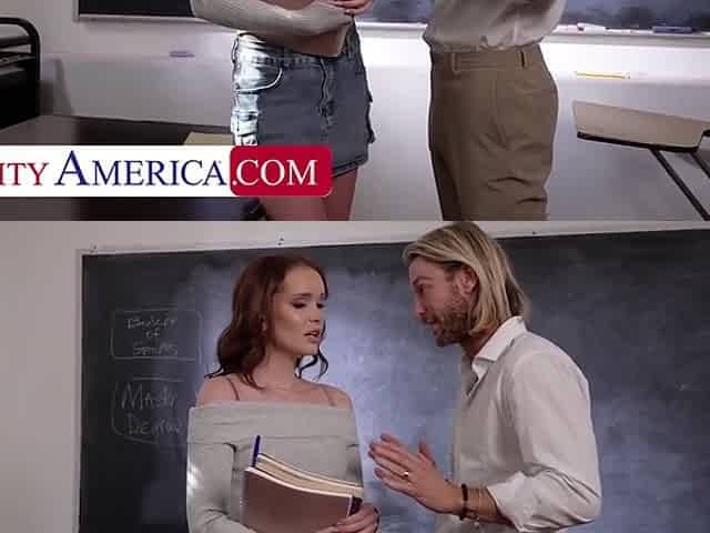 Horny College Cutie Chloe Craves Rough Sex With Chloe Foxxe