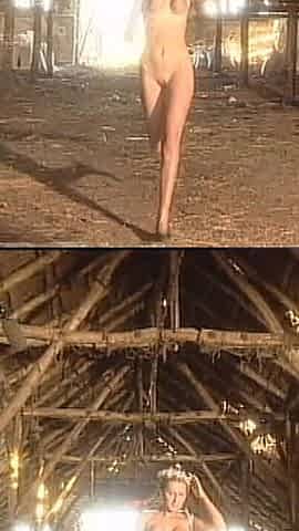 A Blonde Beautiful Model Was Happily Fucked by a Big Cock