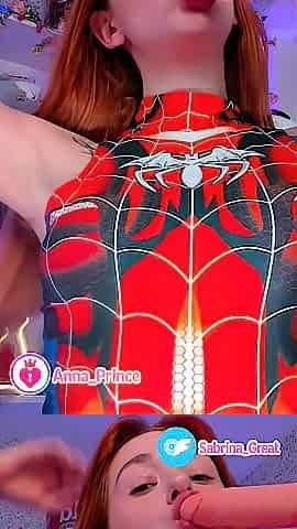 Spider Angel Blows your jock upright