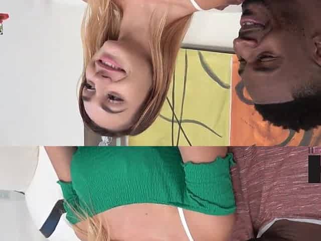 Ana's Enjoyable Twat Ravaged By BBC In Perspired Cum-Leaking Fuck!