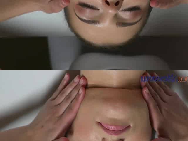 Russian model gets fucked by an Asian lesbian's tight hole