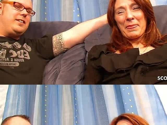 German Aged Pair Has 1st FFM Trio with Teen Hooker