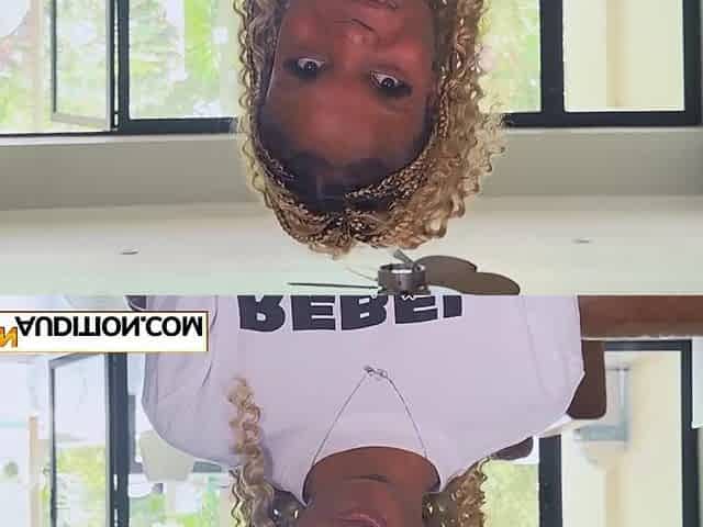 Hot Afro hottie came for casting but ended up in hardcore screwing with huge wang ally