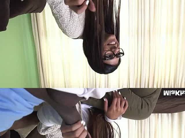 Mia Khalifa Tries A Large Ebony Ramrod (mk13775)